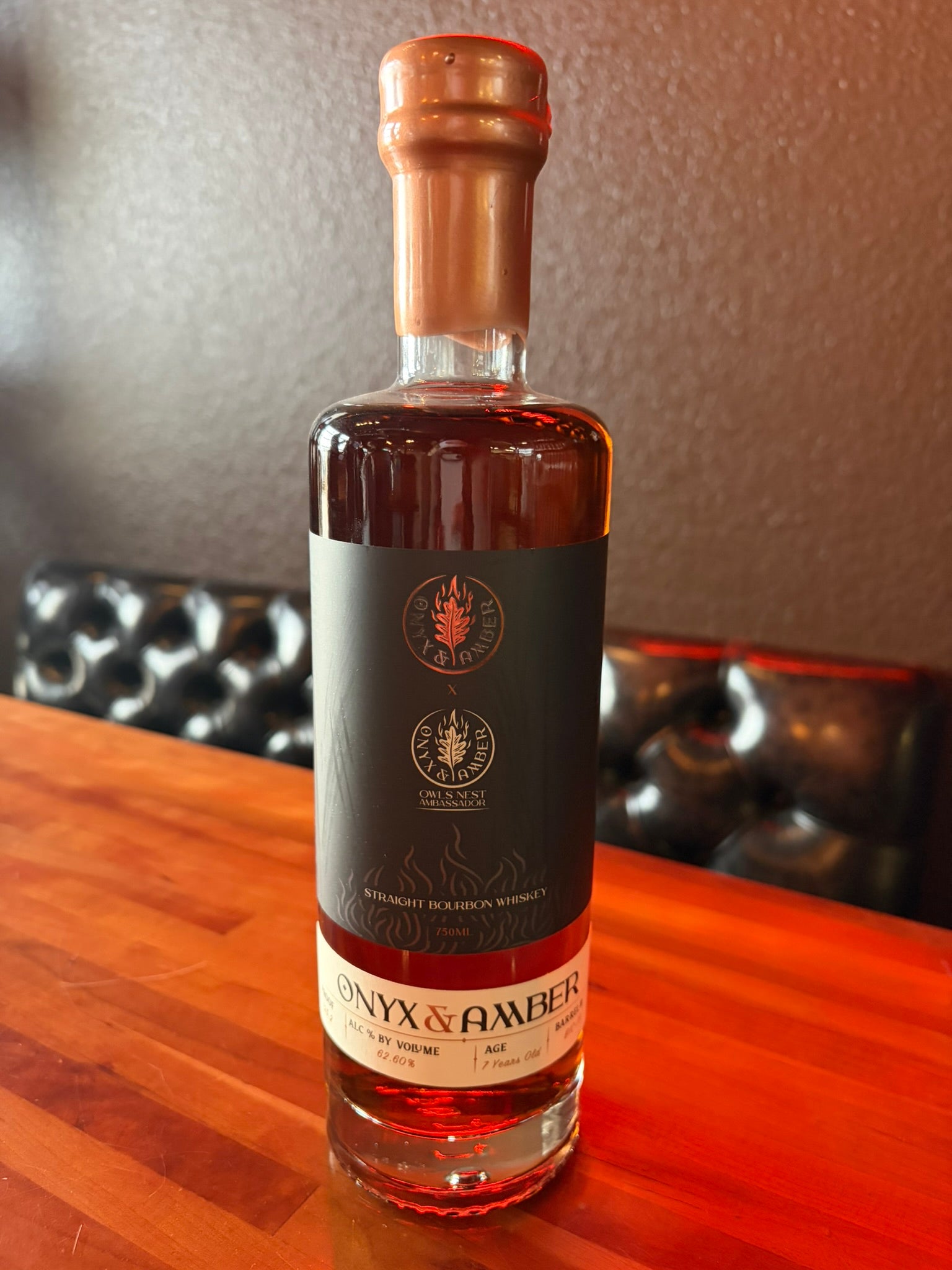 Onyx & Amber 7 YR Single Barrel (as featured on SLB Drinks)