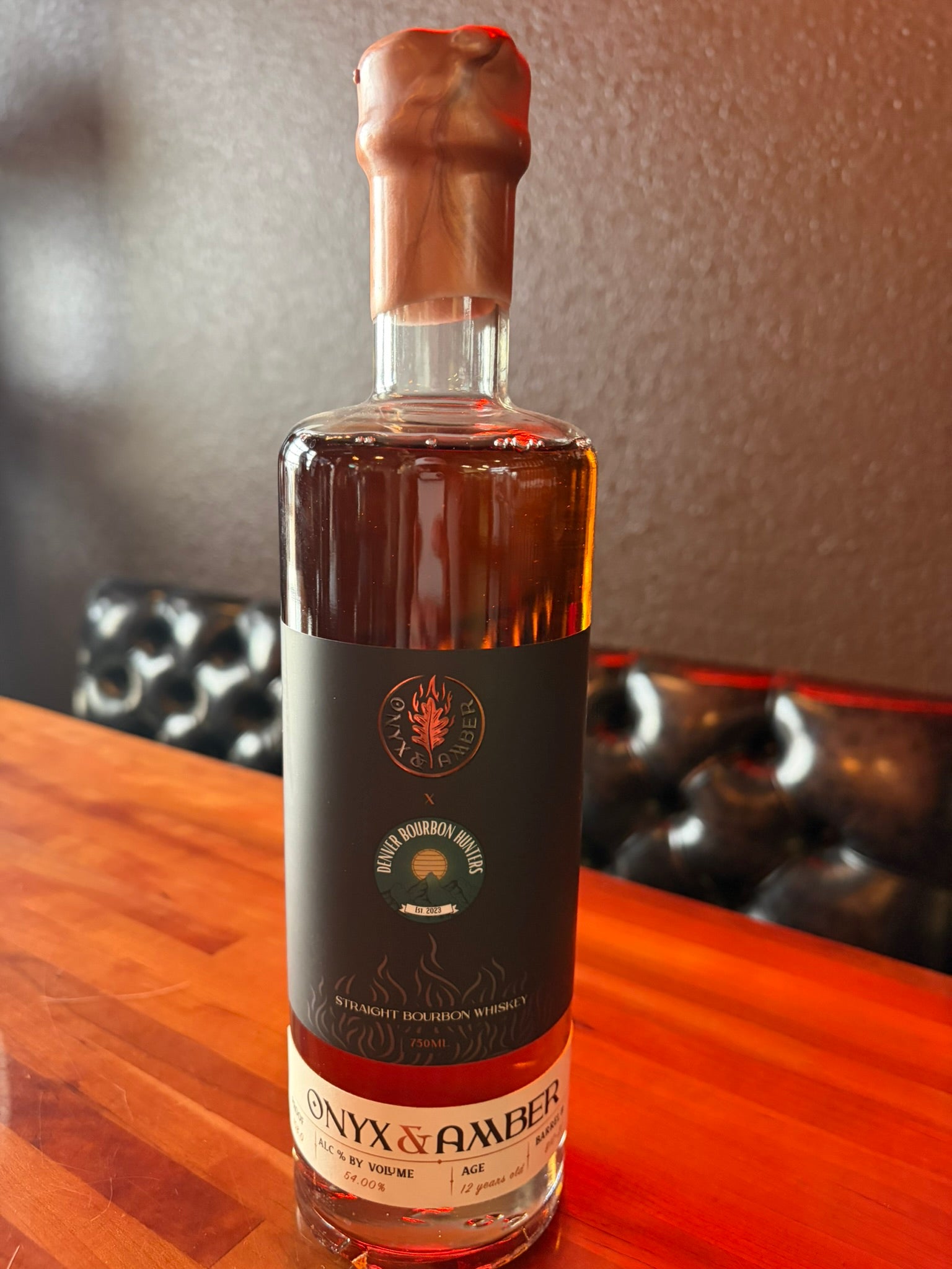 Onyx & Amber 12 YR Single Barrel (Denver Bourbon Hunters as featured on SLB Dinks)