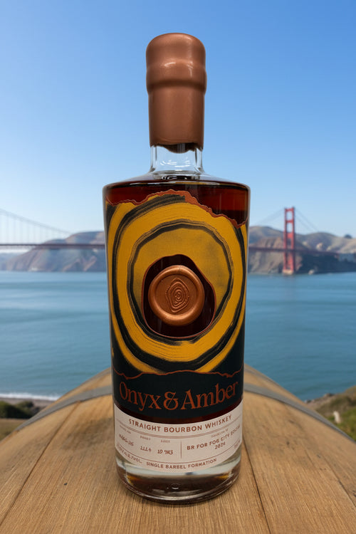 Onyx & Amber 10 year Bourbon Single Barrel - Ben Rosen for Fog City Social 2026  111.4 proof